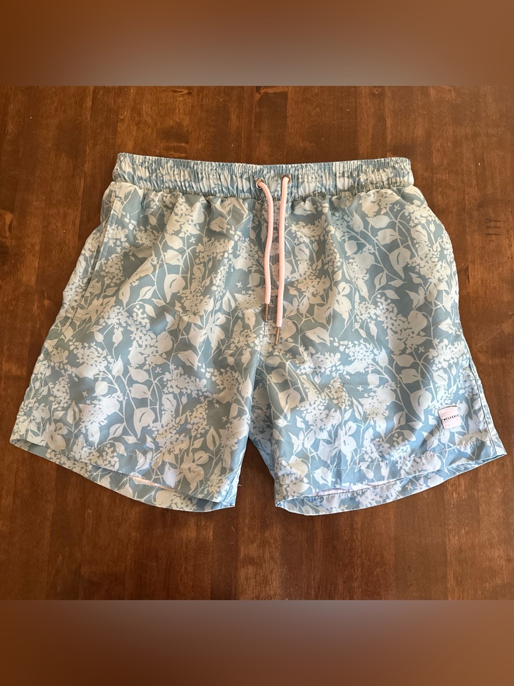 Allfenix Mens Swim Shorts Bottoms Size Medium Australia Resortwear Vacation Pool